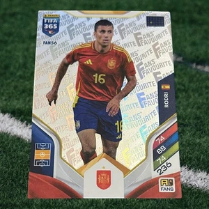 Panini Adrenalyn XL Fifa 365 - 2026 Fußball Karte FAN56 Rodri - Picture 1 of 1
