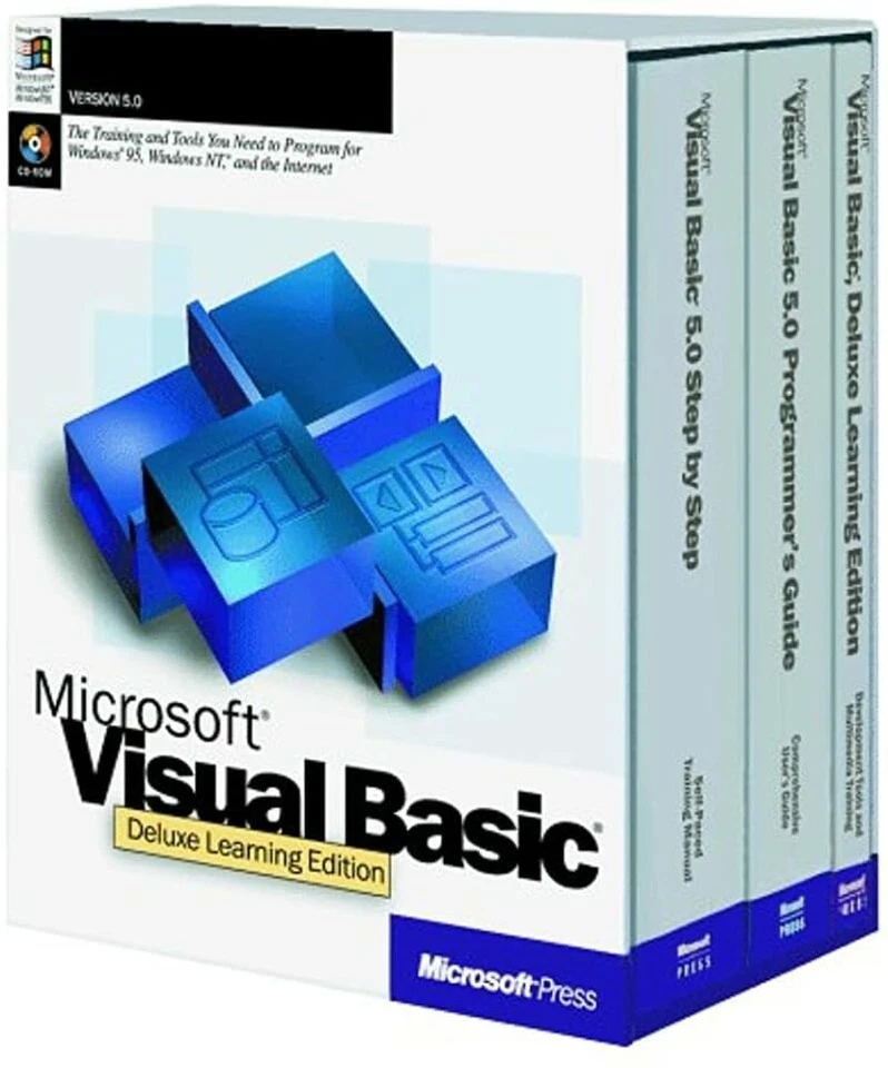 Microsoft Visual Basic Deluxe Learning Edition Version 5.0 - Image 1 of 1