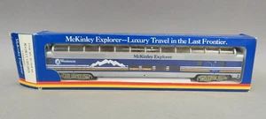 HO Scale Bachmann Westours McKinley Explorer passenger observation car - Picture 1 of 4