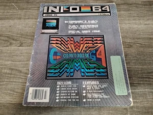 Info 64 Issue #5 Commodore Computer Magazine 1984 Issue C64/128 Plus/4 24 Games - Foto 1 di 20