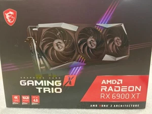 MSI Radeon RX 6900 XT GAMING X TRIO 16 GB GDDR6 Tarjeta Grafica - Bild 1 von 15