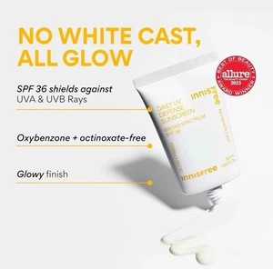 innisfree Daily UV Defense Sonnenschutz Breitspektrum LSF 36, unsichtbar koreanisch...  - Bild 1 von 9