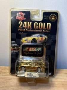 RACING CHAMPIONS 24K GOLD #9 JERRY NADEAU NASCAR 1998 VINTAGE DIE CAST CAR 1:64 - Picture 1 of 2