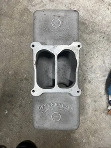 Offenhauser 5910 Tunnel Ram Intake Manifold TOP ONLY  1x4 Mopar 383-400 - Picture 1 of 3