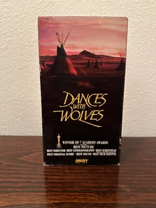 Dances with Wolves (VHS, 1993) Kevin Costner, Mary McDonnell, Orion, Western - Bild 1 von 3