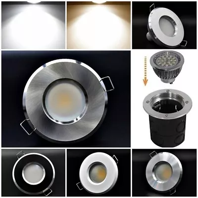 LED Wand Einbaustrahler Treppen Stufen Einbauspots Einbauleuchte IP44 Rund - Bild 1 von 4