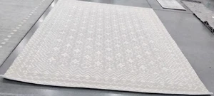 GREY / IVORY 8' X 10' Hole in Rug, Reduced Price 1172756228 BLM114F-8 - Picture 1 of 4