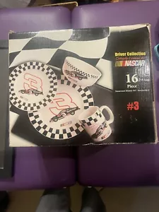Nascar Dale Earnhardt #3 16-teiliges Steinzeug Abendessen Set Fahrer Sammlung - Bild 1 von 9