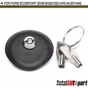 Fuel Tank Cap w/ Locking for Ford Escape 2017-2019 Mustang 2016-2023 EcoSport - Picture 1 of 8