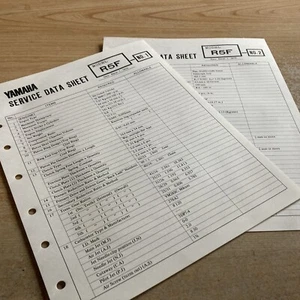 Yamaha 350 R5F R5 F Technical Specifications Motorcycle Edition 1973 - Picture 1 of 2