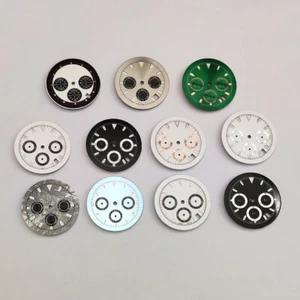 Riparazione Orologio 32,5mm Ricambio Quadrante Luminoso Quadrante Per Movimento Quarzo VK63 Nuovo - Foto 1 di 31