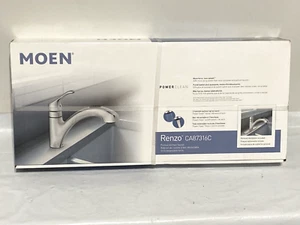 Moen Renzo Chrome Single Handle Pull-out Kitchen Faucet- CA87316C - Picture 1 of 4