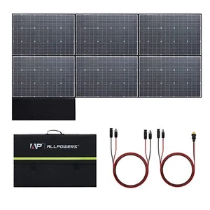 Panel Solar Plegable 600W Autocaravana Panel Solar Set IP67 44V Monocristalino - Imagen 1 de 8