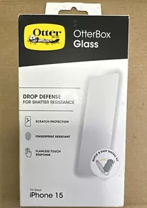 Otterbox Glas iPhone 15 6,1" Fallschutz Kratzschutz Flawless Touch - Bild 1 von 4
