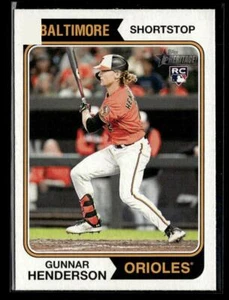 2023 Topps Heritage #64 Gunnar Henderson - Picture 1 of 2