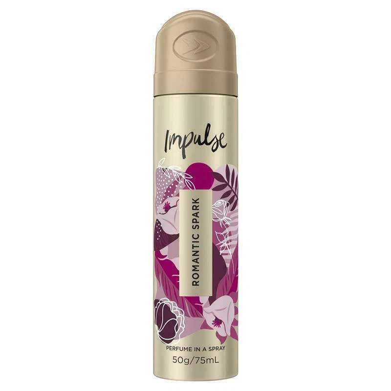 Impulse Deodorant Romantic Spark 57g Bath Body Deodorants Toiletries