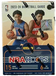 Panini NBA Hoops Basketball 2023-24 Trading Cards 90 Cards Sealed Blaster Box - Picture 1 of 4