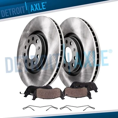 12.28'' Front Brake Rotor and Brake Pads for Audi A3 Quattro VW Jetta GTI EOS CC - Image 1 of 4