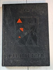 The Hamiltonian Yearbook 1931 Hamilton College NY - Picture 1 of 5