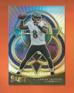 2020 SELECT PHENOMENON SILVER PRIZM LAMAR JACKSON #P2 BALTIMORE RAVENS - Picture 1 of 2