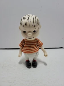 Vintage Pocket Dolls Peanuts Linus Doll United Feature 7" 1966 - Picture 1 of 8