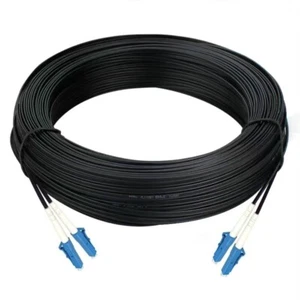 10-150m LC-LC FTTH Outdoor LWL Patchkabel 2-adrig Singlemode Duplex Spumpe - Bild 1 von 5
