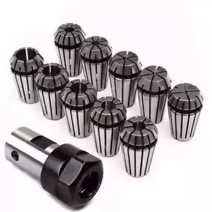 10Pcs ER16 Spring Collet + ER16-A Motor Shaft Collet Chuck 8mm CNC Milling Lathe - Picture 1 of 7