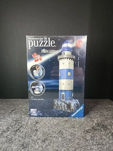 NEW Ravensburger 3D Puzzle Lighthouse Night Edition 216 Pieces SEALED NIB - Picture 1 of 6