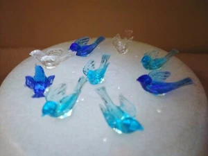 27 Mini Small Doves for Ceramic Christmas Trees *3 COLORS* - Picture 1 of 7