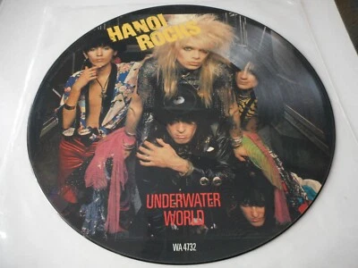 Hanoi Rocks - Underwater World / Shakes / Magic Carpet Ride - WA 4732 - 1984 -EP - Image 1 of 2