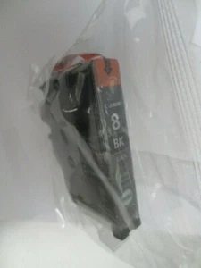 GENUINE CANON PIXMA PRINTER INK CARTRIDGE No.CLI-8BK - NEW NO BOX - Picture 1 of 7