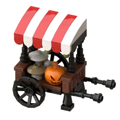 MOC: Medieval Market Stall Model Toys Building Set 106 Pieces Good Quality - Image 1 of 4