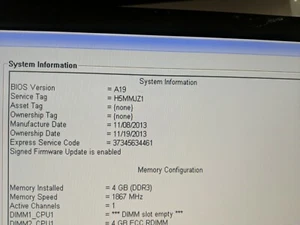  9M8Y8 DELL PRECISION T3610 INTEL X79 LGA2011-2 v2 Mainboard - Bild 1 von 11