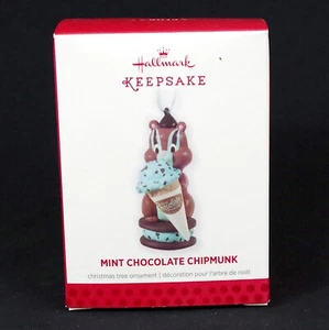 Ornamento Hallmark Mint Chocolate Chipmunk 2013 - Imagen 1 de 1