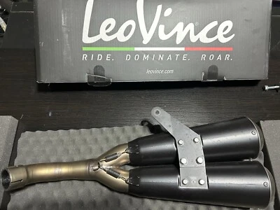 Leo Vince - 15105 - GP Style Dual Slip-Ons, Stainless Steel Mufflers - Image 1 of 3