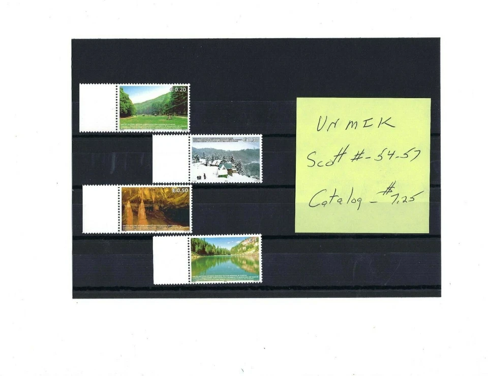 Misión de las Naciones Unidas en Kosovo 2006 (UNMIK) (turista) - Scott #54-57 - Cat $7,50 (1176)  Foto 1 de 1