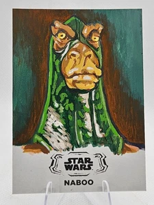 2024 Topps Star Wars Masterwork Adam Everett Beck Rep Teers Sketch 1/1 - Picture 1 of 2