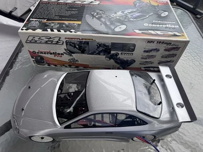HPI 1/10 RC Car RS4 PRO 2 Carbon Chassis with Many Optional Parts - Image 1 of 4
