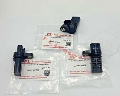 X3 Cam Crank Crankshaft Position Sensor For Nissan Murano NV1500 NV2500 NV3500 - Image 1 of 4