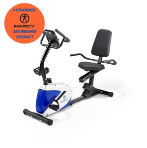 Recumbent Exercise Bike Magnetic Resistance Adjustable Home Gym MARCY RB1016-VG - Picture 1 of 15