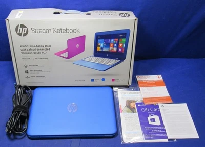 HP Stream Notebook Laptop Computer (Model 11-d010wm) - Image 1 of 4