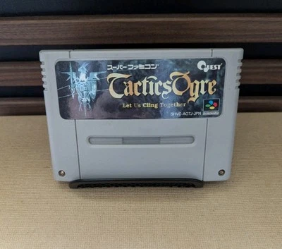 Nintendo Tactics Ogre Tested & Working Super Famicom (NTSC-J) - Image 1 of 4