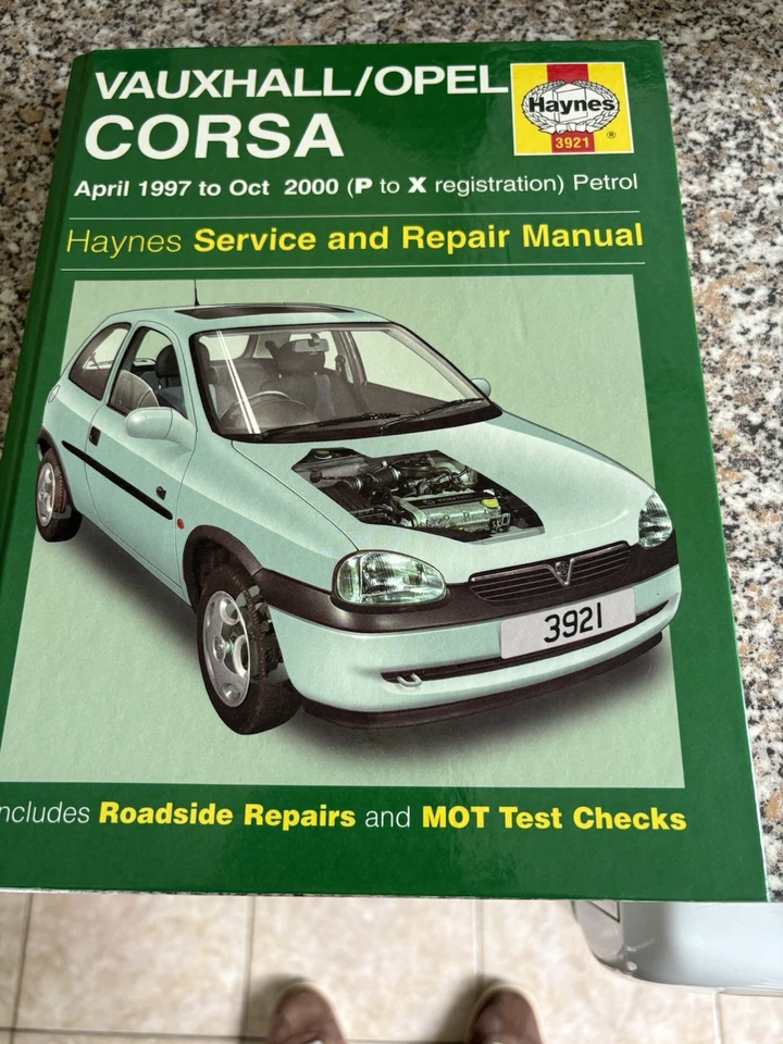 Vauxhall / Opel Corsa Haynes Service And Repair Manual 1997 To 2000 - Image 1 of 1