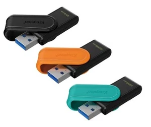 Kingston DataTraveler Exodia S 256GB 128GB 64GB USB 3.2 Gen 1 Flash Drive AU - Picture 1 of 11