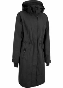 Neu Regen-Mantel wasserdicht Gr. 48 Schwarz Outdoormantel Kapuzen-Jacke - Bild 1 von 1