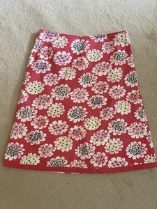 Boden Skirt Size 12R, Red - Picture 1 of 4
