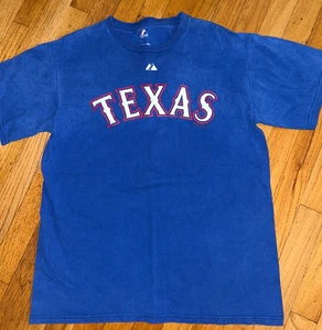 Elvis Andrus Texas Rangers MLB Baseball Major League Trikot Shirt #1 Medium T-Shirt - Bild 1 von 2