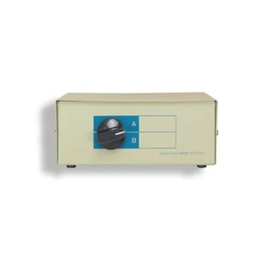DB25 2 Way Manual Data Switch Box RS-232 Parallel Serial D-Sub 25 Pin Female ... - Afbeelding 1 van 2