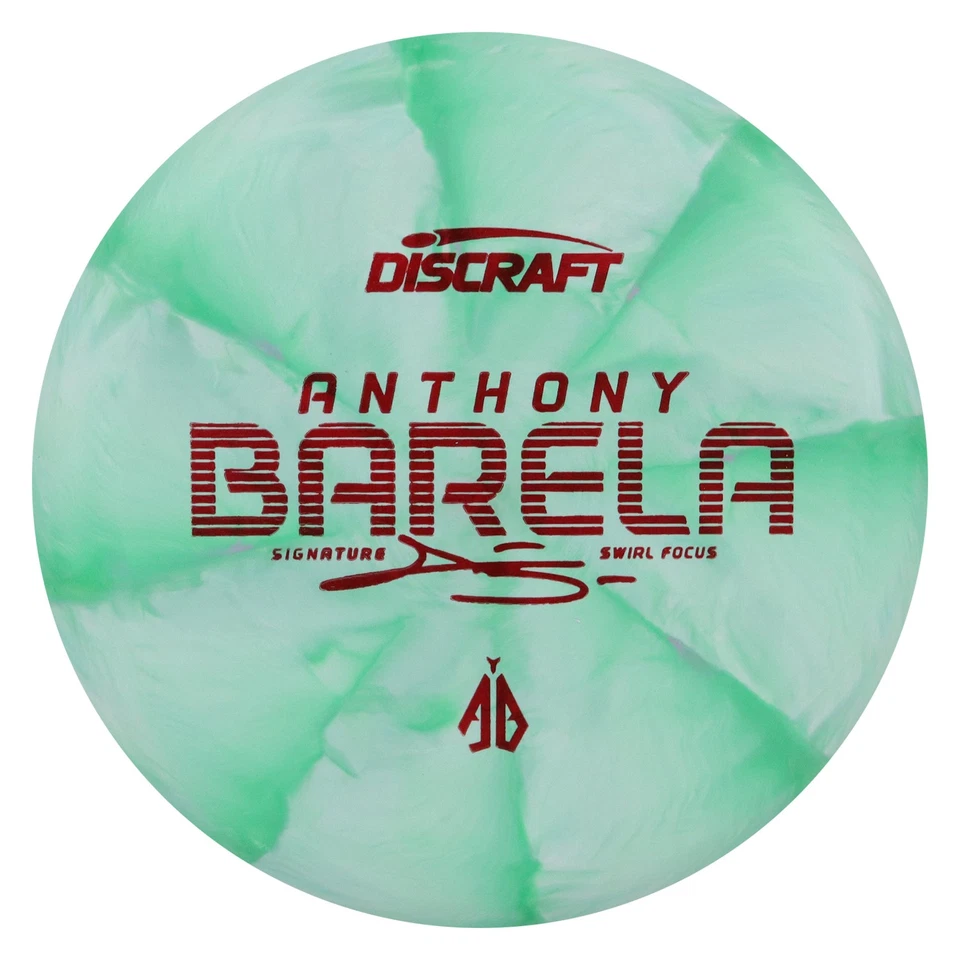 Паттер Discraft Disc Golf Anthony Barela Swirl CT Focus 2/2/-1/2 - выберите точный - Изображение 1 из 1