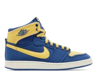 Nike Air Jordan 1 Retro Ajko 1 High Laney Ouro Azul Verdadeiro DO5047-407 Masculino Tamanho - Imagem 1 de 4